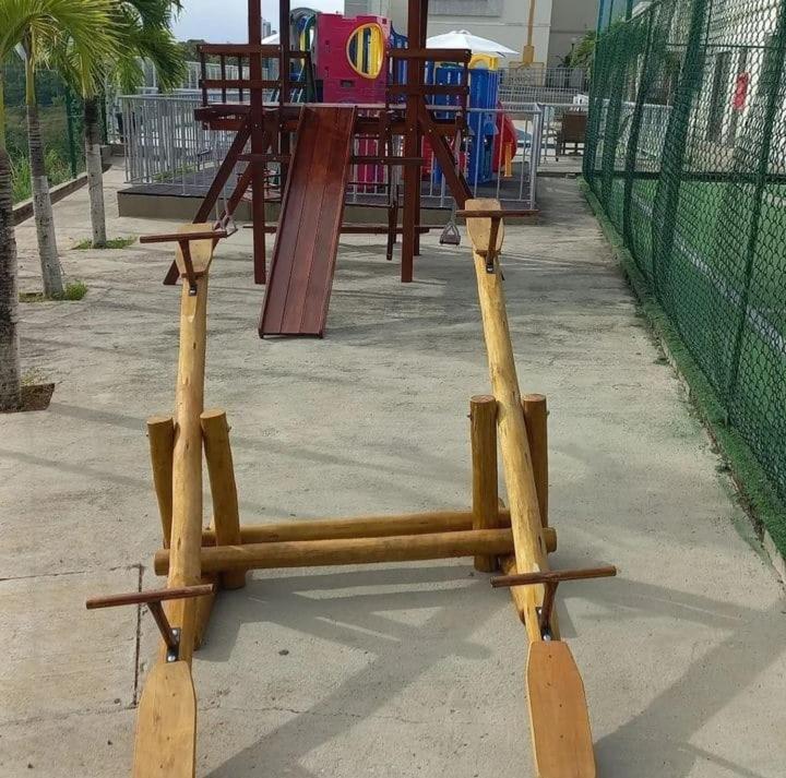 Apartamento Mobiliado Para Temporada Em Condominio Fechado João Pessoa エクステリア 写真